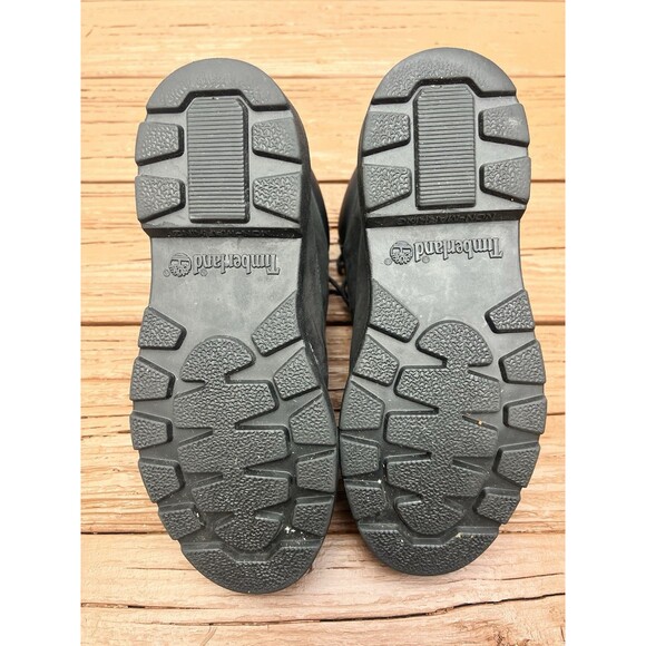 Work Boots Timberland, Black Suede US SIZE 5.5, - Picture 4 of 5